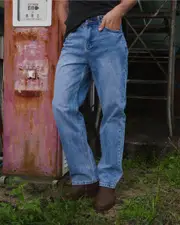 [Jacks] Jacks Men's Apex Jeans in Denim Blue Size 32 32 Denim Blue