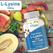 Double Strength L-Lysine 1000mg - Immune System Support - with L-Lysine HCL