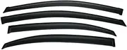 FUWKAIZS Side Windshield Compatible for Toyota Yaris Ativ Sedan Vios 2019 2020 2021 2022 2023 Car Window Visor Weather Shield Rain Guard Deflector