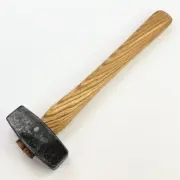Blacksmith's Hammer – Hand-Forged 52100 Steel, Ash Handle, For Metalwork & Forge