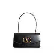 [VALENTINO] Vain Bag With Handle in Leather Black
