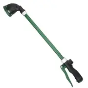 Watering Wand with Rotating Head Heavy Duty 24 Inch Ergonomic Sprayer Wand wi...