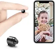 2025New Smallest Wireless WiFi Camera Night Vision,HD1080P Spy Camera,Smart Home Camera,Portable Baby Monitor Camera,Pet Camera with Night Vision,Motion Detection,Cloud Storage for Security with iOS