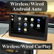 PORTABLE 7" WIRELESS CARPLAY / ANDROID AUTO REVERSING CAMERA SUITS ALL MINI