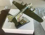 USAF Boeing B-17F Red Gremlin Flying Fortress Desk Model 1/60 Signed by Pilot