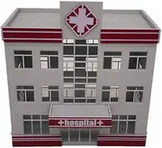 Outland Models Railroad Scenery Modern Medical Centre Hospital Building HO Scale