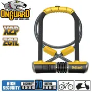 OnGuard Bulldog DT 8012C 230mm Combination U-Lock and Cable