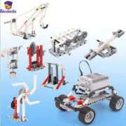 MOC Technical Building Blocks Bricks Electric Robotics + Battery box and Motor
