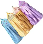 Toddmomy 4Pcs Quick Drying Pet Towel Strong Water Absorbent Blanket for Dogs and Cats Versatile Bath and Drying Towel Random Style