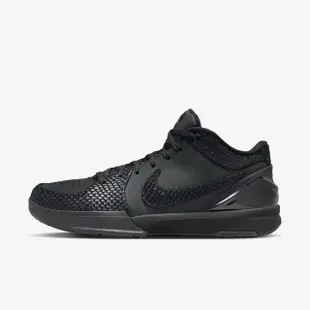 【NIKE 耐吉】KOBE IV PROTRO BLACK MAMBA 黑曼巴 4代 男鞋 黑色(FQ3544-001)