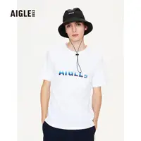 在飛比找momo購物網優惠-【AIGLE】男 有機棉短袖T恤(AG-FAD32A130 
