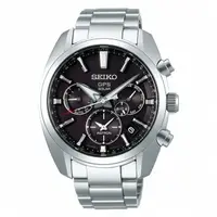 在飛比找PChome24h購物優惠-【SEIKO】精工 ASTRON GPS太陽能雙時區不鏽鋼錶