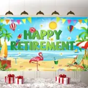 Large Retirement Party Decorations Beach Photo Booth Prop Retired Party