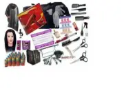 Zeepk Complete Cosmetology Beauty School Student Kit Tote Bag Manikin head