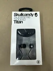 SUPER RARE ! Skullcandy Titan Supreme Sound Headphones Black