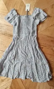 Seed Heritage - Teen Girls Floral Shirred Cap Dress - Size 8 RRP $59.95