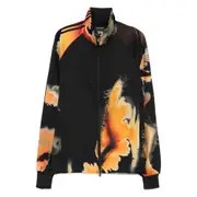 [Y-3] Y-3 AOP Abstract-print Zip-up Jacket M BLACK