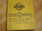 Talk-A-Phone KS-100W Intercom Weatherproof Wall Switch,NIB/NOS