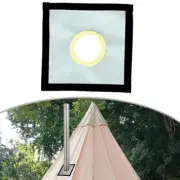 Fireproof Silicone Mat for Camping Tent Stove Preserve Your Tent's Integrity