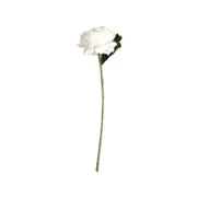 Artificial Flower White 30cm White Peony