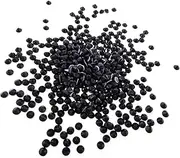 1440 Pieces SS20 5mm Hotfix Rhinestones Sparkly Flatback Rhinestones Round Crystal Gems (Black)