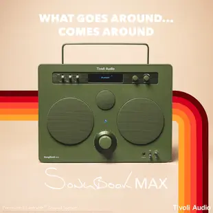 Tivoli Audio SongBook MAX 高級藍牙 FM 音響 橄欖綠｜台音好物