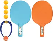 Door Pingpong Game - Indoor Door Table Tennis Set, Space Saving Pong Game | Fun Family Pong, Easy Setup Table Tennis Door Attachment, Portable Table Tennis Game, Door Pong for Kids