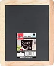 Plaid Double Sided Framed Chalkboard, 8.5"X10.5", 1 Pack