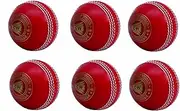 CW Spin Incredible PVC Poly Soft Practice Cricket Ball for All Age Player 6 PCS