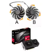 Cooling Fan For Gigabyte RX580 RX 580 Aorus GPU Graphics Card PLD09210S12HH