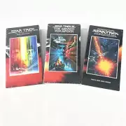Star Trek VHS Lot The Motion Picture Wrath Of Khan The Undiscovered Country New