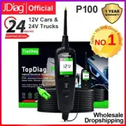 Topdiag P100 12V 24V Electrical Car Circuit Tester Power Probe Diagnostic Tool