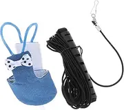 GANAZONO 1.4M Parrot Flight Suit with Leash Budgie Diaper for Cockatiel Birds Comfortable Design for Daily Wear for Travel Outdoor Adventures