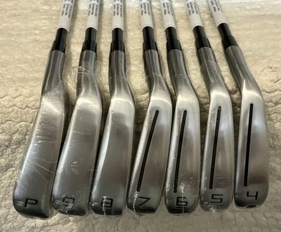 New TaylorMade 2025 P790 Iron Set 4-PW KBS Stiff Tour Black Shaft Clubs Irons