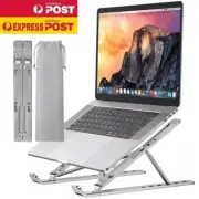 Aluminum Laptop Stand Bracket Notebook Holder Cool Adjustable Folding Portable