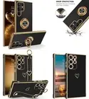For Samsung Galaxy S21 S22 S23 Ultra Plus Plating Shockproof Hybrid Case Cover