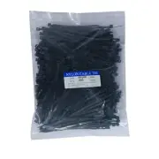 Zip Ties 500 pcs 4 inch Cable Zip Ties, Premium Plastic Wire Ties with 40 LBS...