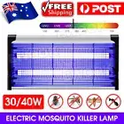 40W Electric UV Mosquito Fly Insect Pest Killer Bug Zapper Trap Lamp In outdoor