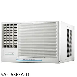 SANLUX台灣三洋定頻右吹福利品窗型冷氣10坪SA-R63FEA-D標準安裝三年安裝保固 大型配送