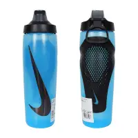 在飛比找Yahoo奇摩購物中心優惠-NIKE REFUEL 瓶蓋擠壓水壺 24 OZ-慢跑 登山