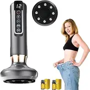 Bluile Cellulite Massager,Cellulite Massager,Bluile Anti Cellulite Massager,Anti Cellulite Massager,Handheld Cellulite Massager,Cellulite Remover 12 Gears For Rapid Burning (Grey)