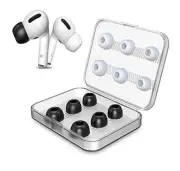 Ear Tips for AirPods Pro Accessory Silicon and Memory Foam with Storage Box