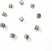 Taidacent Wireless Led Uplights and Coil Inductive PCB Charger Pad Wireless LEDs Lights Lamp Magnetic Levitating Floating Charging Station Type C 5V (10PCS 4.3mm*4.3mm White Color LEDs)