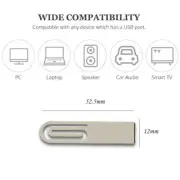 1TB 64GB Portable USB Flash Drive Metal Memory Stick Thumb Storage U Disk for PC