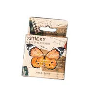 46pcs/1lot kawaii Stationery Stickers Vintage Huafang Note Diary Planner junk journal Decorative Scrapbooking DIY Craft Sticker