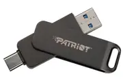 PATRIOT MEMORY Rage R550 256GB USB 3.2 GEN 1 Swing Type A+C 2-in-1 (PE256GR550DSAD)