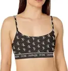 Calvin Klein Women's CK One Cotton Unlined Bralette QF5727 Large NWT