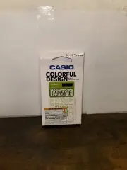 Casio SL-300VC-gn Color Handheld Calculator Green New In Box