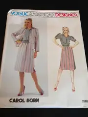 Vogue 2503 Uncut Sewing Pattern, Misses' Dress, Size 8, Carol Horn
