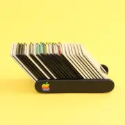 Vintage Genuine Apple 3.5” (3 1/2”) DATABOY Floppy Disk Holder (MacWorld Tokyo)